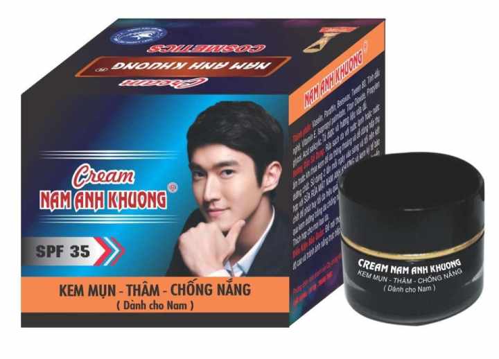 Kem Mụn Trắng da Thâm Liền sẹo Chống nắng dành cho nam NAM ANH KHƯƠNG (18g)