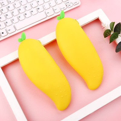[HCM]Bóp Viết Silicon - Hình Trái Xoài Xanh