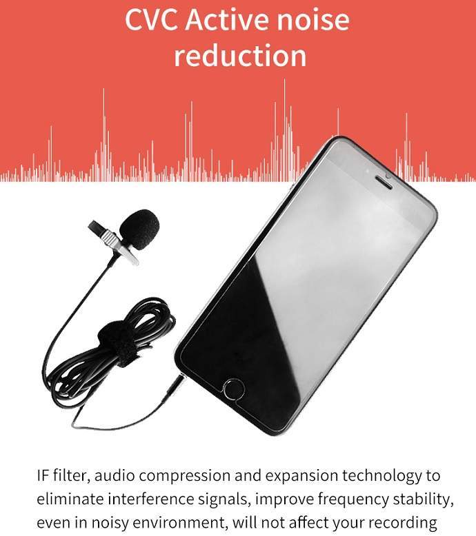 Mic thu âm cho điện thoại máy ảnh YC-LM10