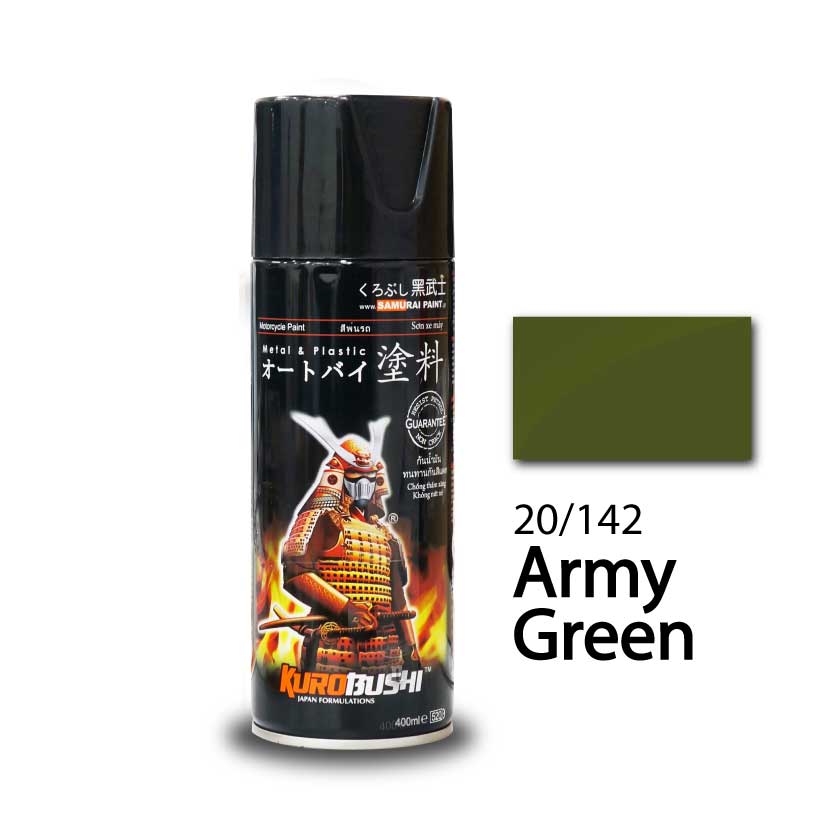 Sơn xịt Samurai màu xanh 142