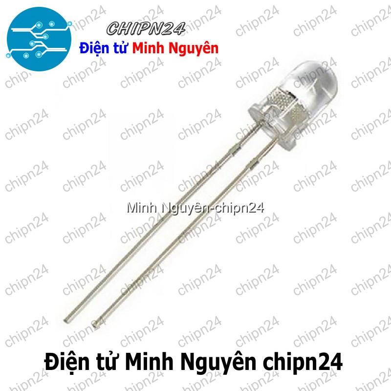 [25 con] (TK17, H12) Led 5mm trong 7 Màu RGB 2 chân (Nháy Nhanh) - HH000507
