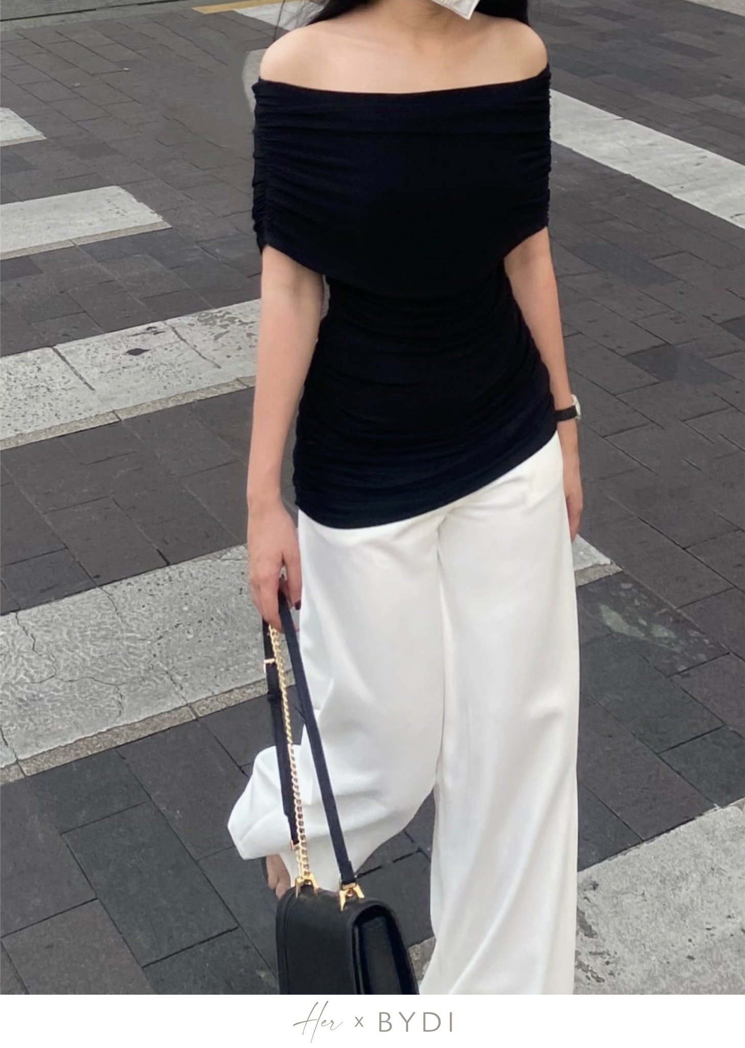 [BYDI] Quần dáng suông | ?WHITE PANT
