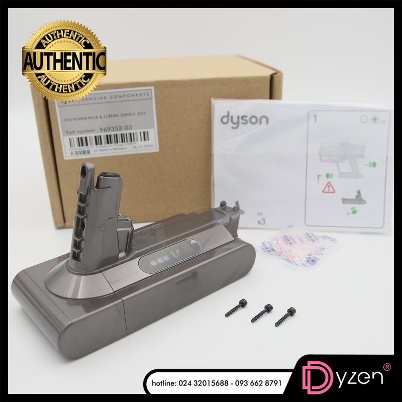 [100% Authentic - BH 12 tháng] Dyson Battery - Pin chính hãng Dyson cho máy hút bụi Dyson V10