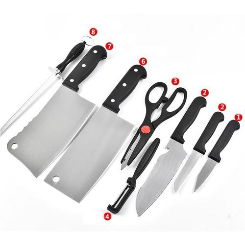Bộ dao 8 trong 1 - bộ dụng cụ cần thiết, tiện lợi cho gia đình bạn