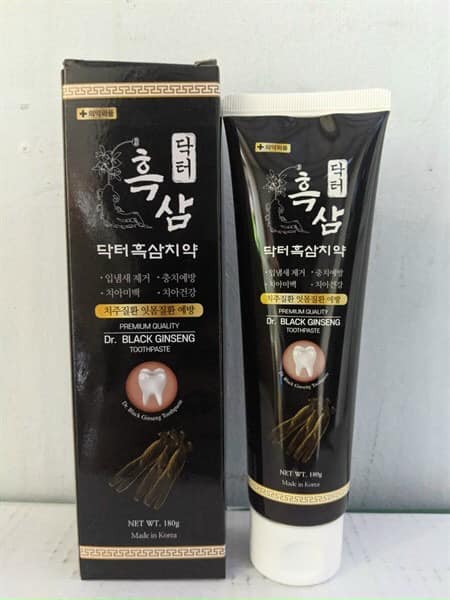 Kem Đánh Răng Hắc Sâm Hàn Quốc 180g