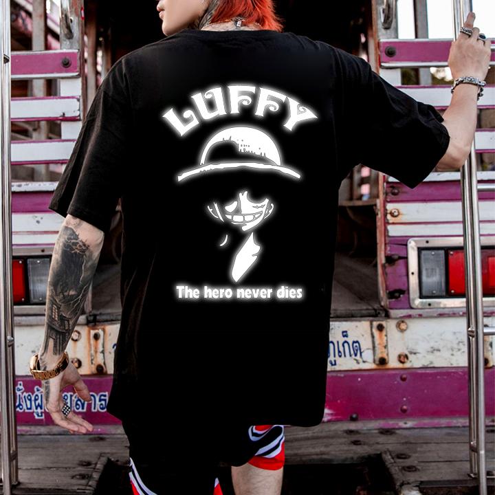 [HCM]ÁO THUN PHẢN QUANG TAY LỠ LUFFY NAM NỮ