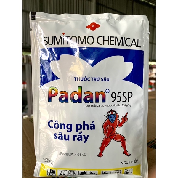 Padan 95sp - trừ sâu, công phá sâu rầy gói 100gr