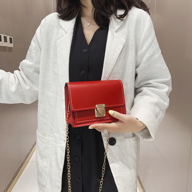 TÚI XÁCH NỮ ĐEO CHÉO THỜI TRANG MINI HOẠ TIẾT TRƠN (Nhiều màu) - (Nhiều màu) - [ Balo da Túi đeo vai nữ Balo nữ mini Balo nữ đi học Hàn Quốc Balo đi chơi Balo mini Ba lô nữ Ba lo nữ ]