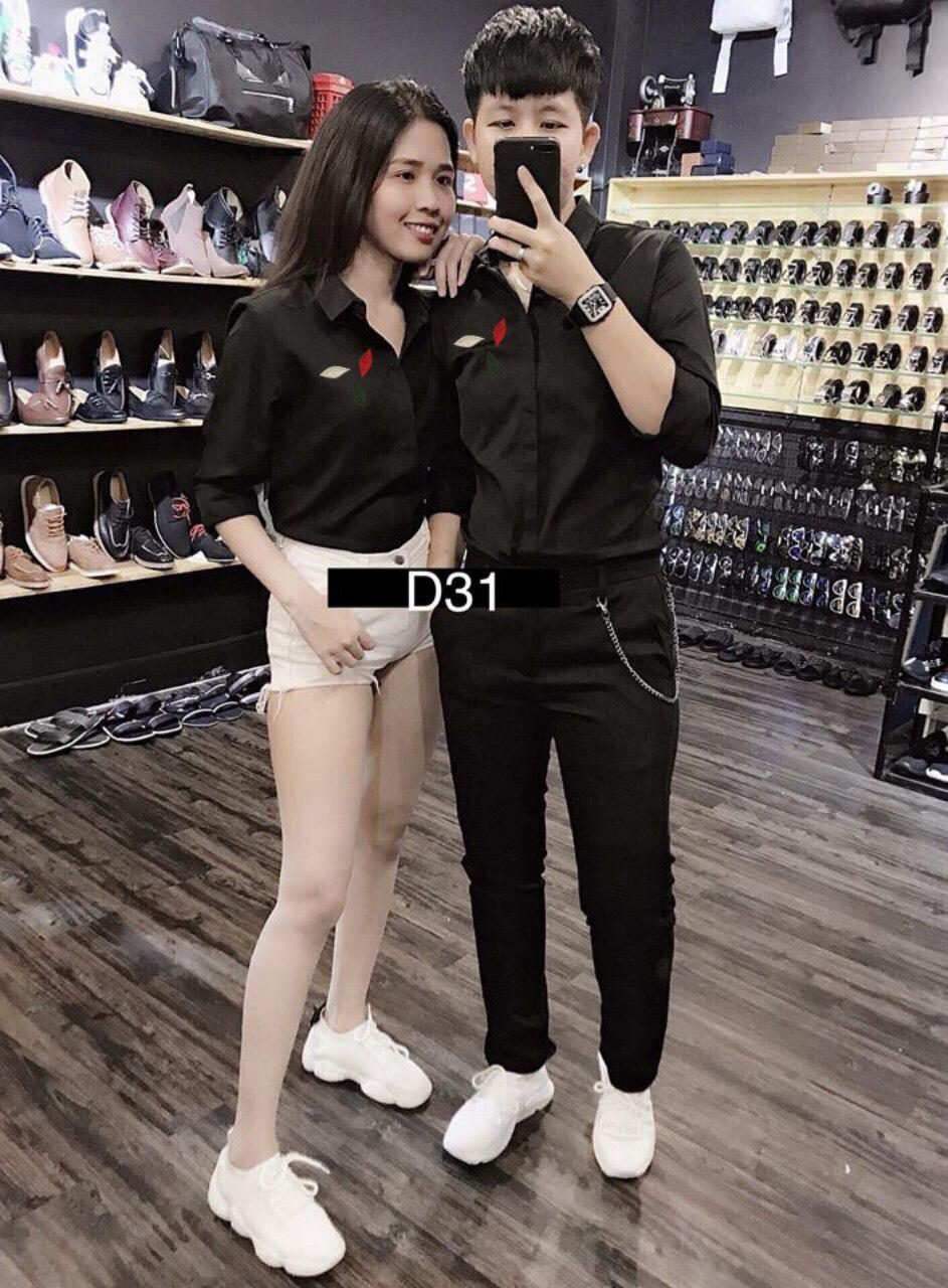 [HCM]ÁO SƠ MI NAM NỮ CẶP ĐÔI ĐẸP THANH LỊCH