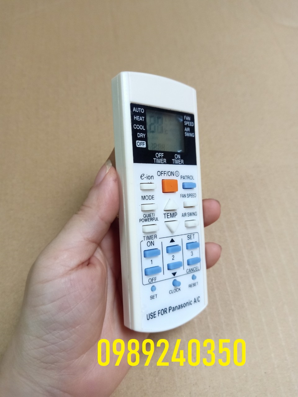 Remote điều khiển điều hòa máy lạnh Panasonic