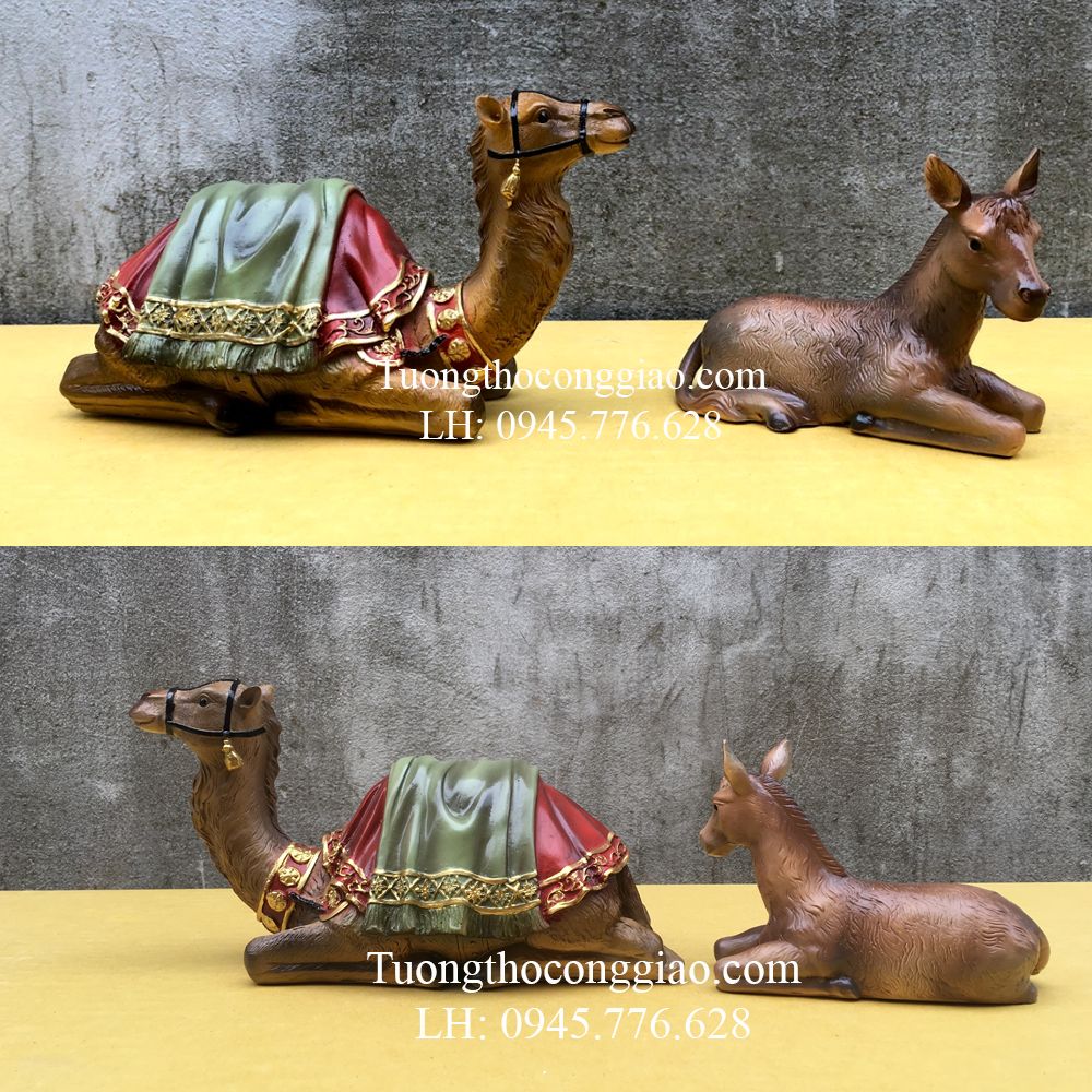 Bộ tượng Chúa Giáng Sinh ( tượng Hang đá Noel) 30cm 10 tượng