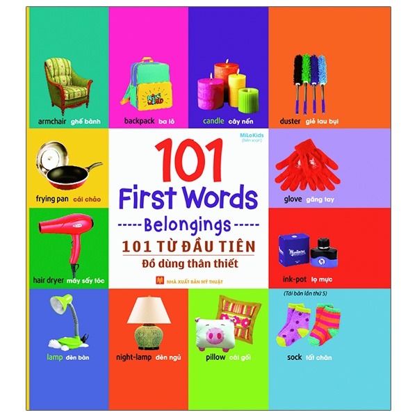 Sách: 101 Từ Đầu Tiên Cho Bé ( Trọn Bộ 6 Cuốn)