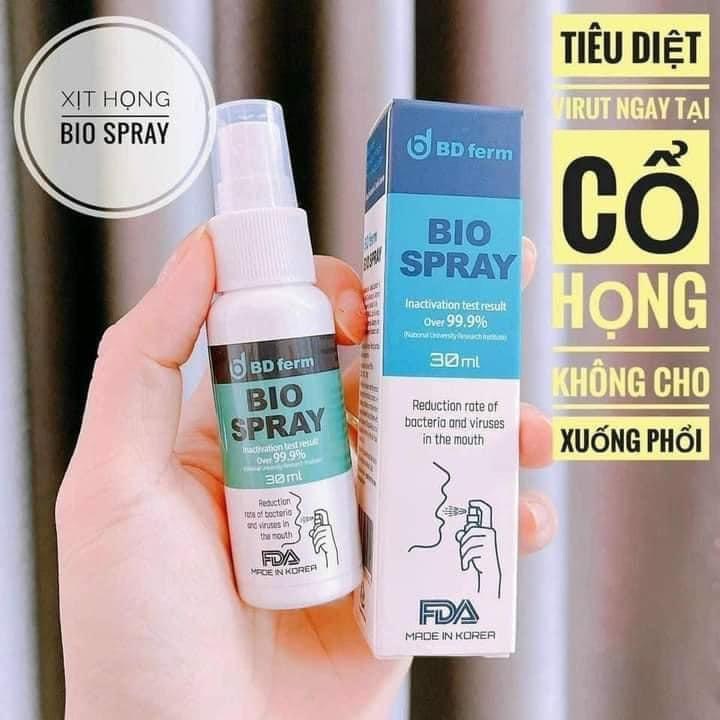 [chính hãng thanh lý] Xịt họng kháng khuẩn Bio Spray Korea