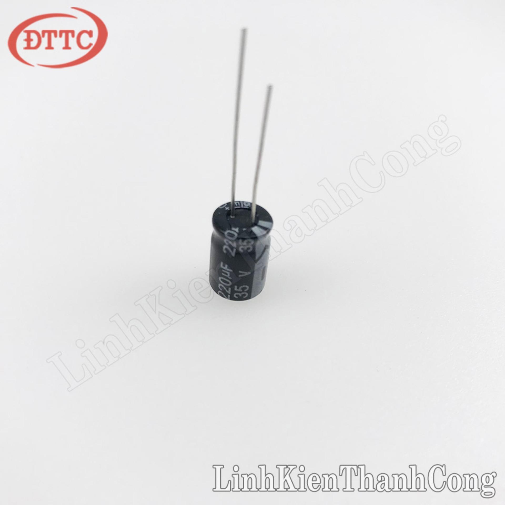 Bộ 2 Chiếc Tụ hóa 220uF 35V (8x12mm)
