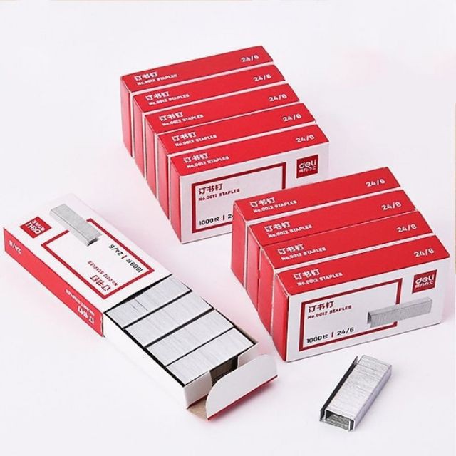 Lõi ghim - Kim bấm các cỡ (23/10, 23/13, 23/23) Deli