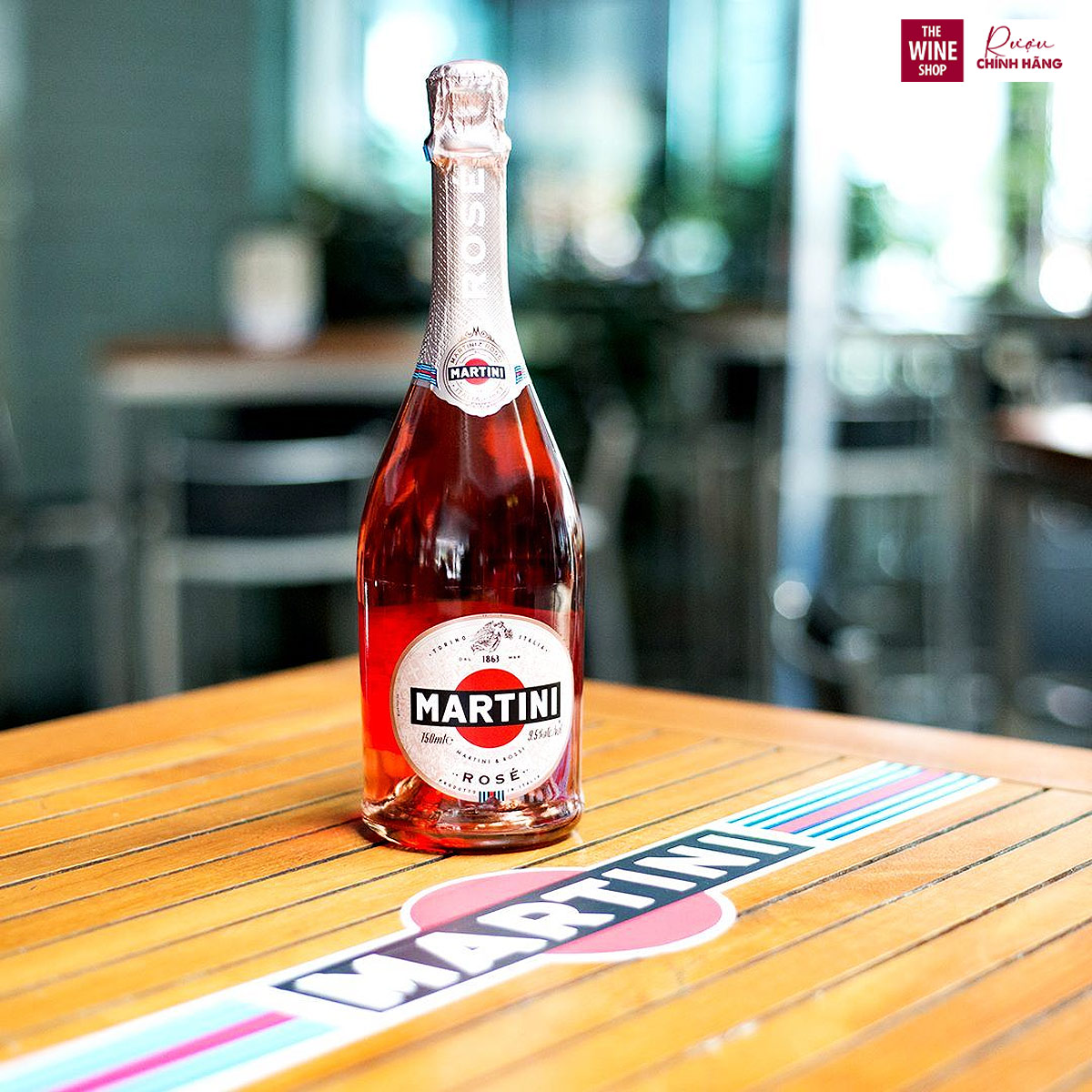 [Ý] VANG NỔ MARTINI SPARKLING ROSE MEDIUM DRY