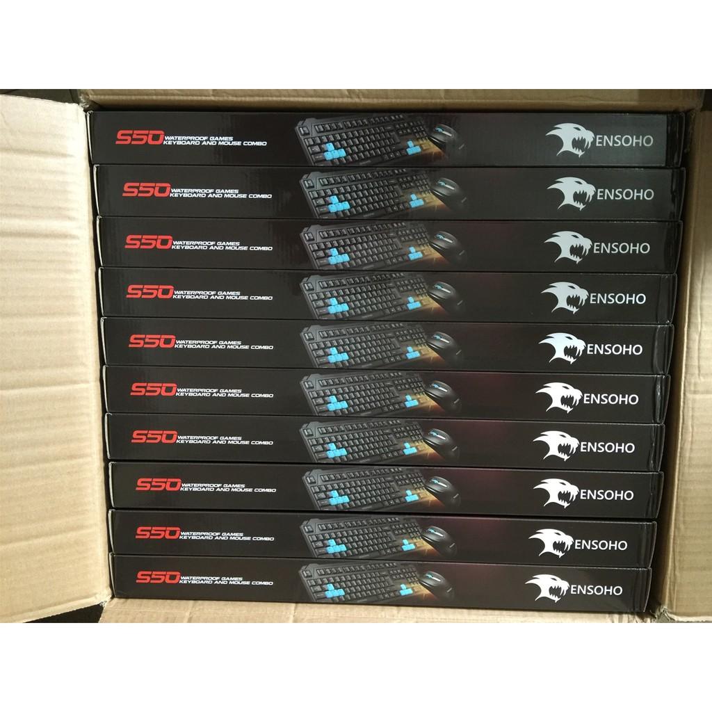 Bộ bàn phím chuột Ensoho S50