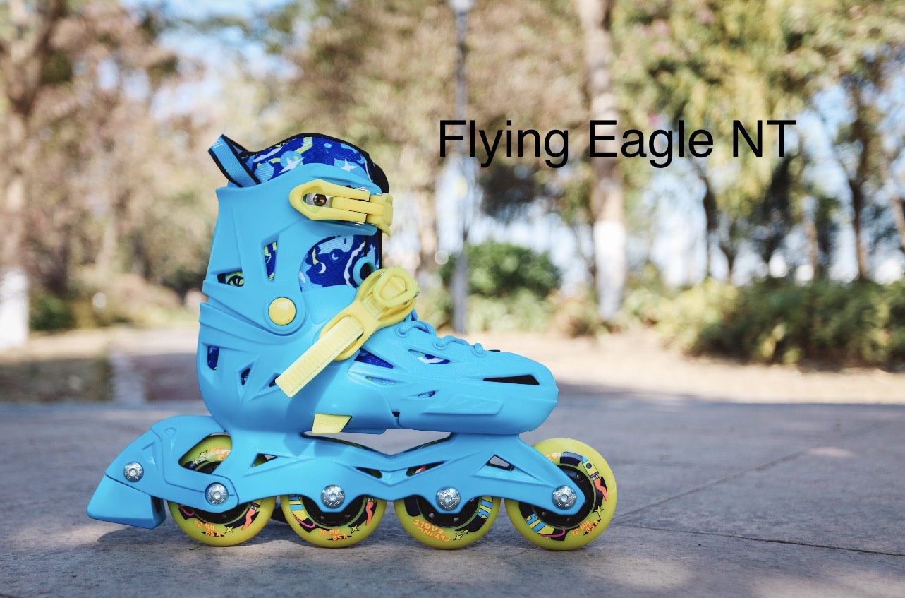 ( Siêu Hot )Giày Trượt Patin Trẻ Em Flying Eagle NT2 (3 Màu Đen Đỏ Xanh)