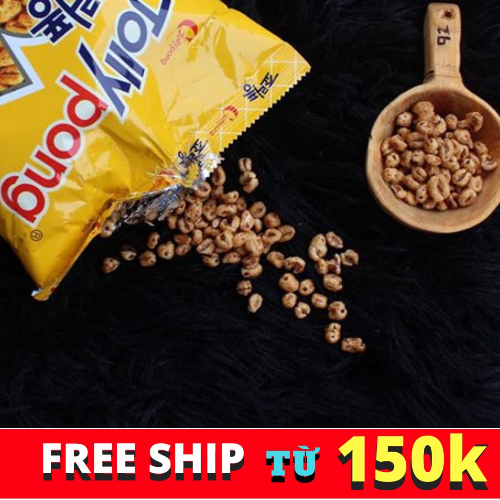 BÁNH SNACK LÚA MẠCH JOLLY PONG HÀN QUỐC 89G