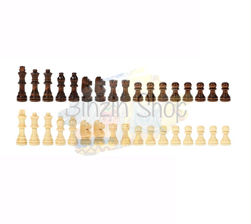 Army chess wooden magnets
