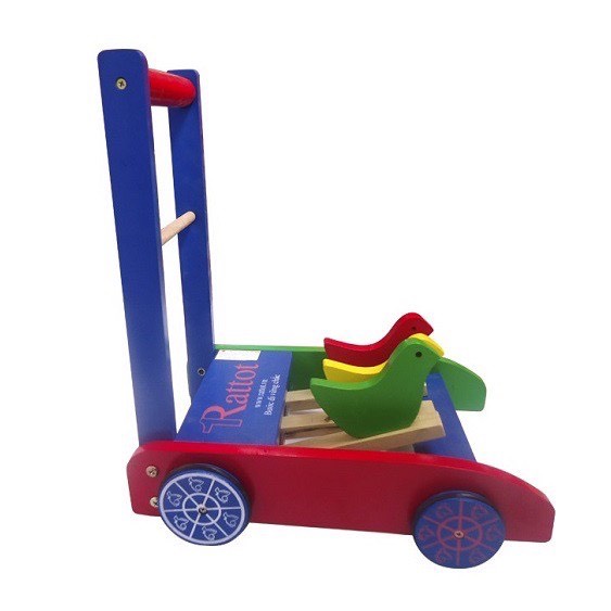 Premium 3 chicken wooden learning Walker for your baby