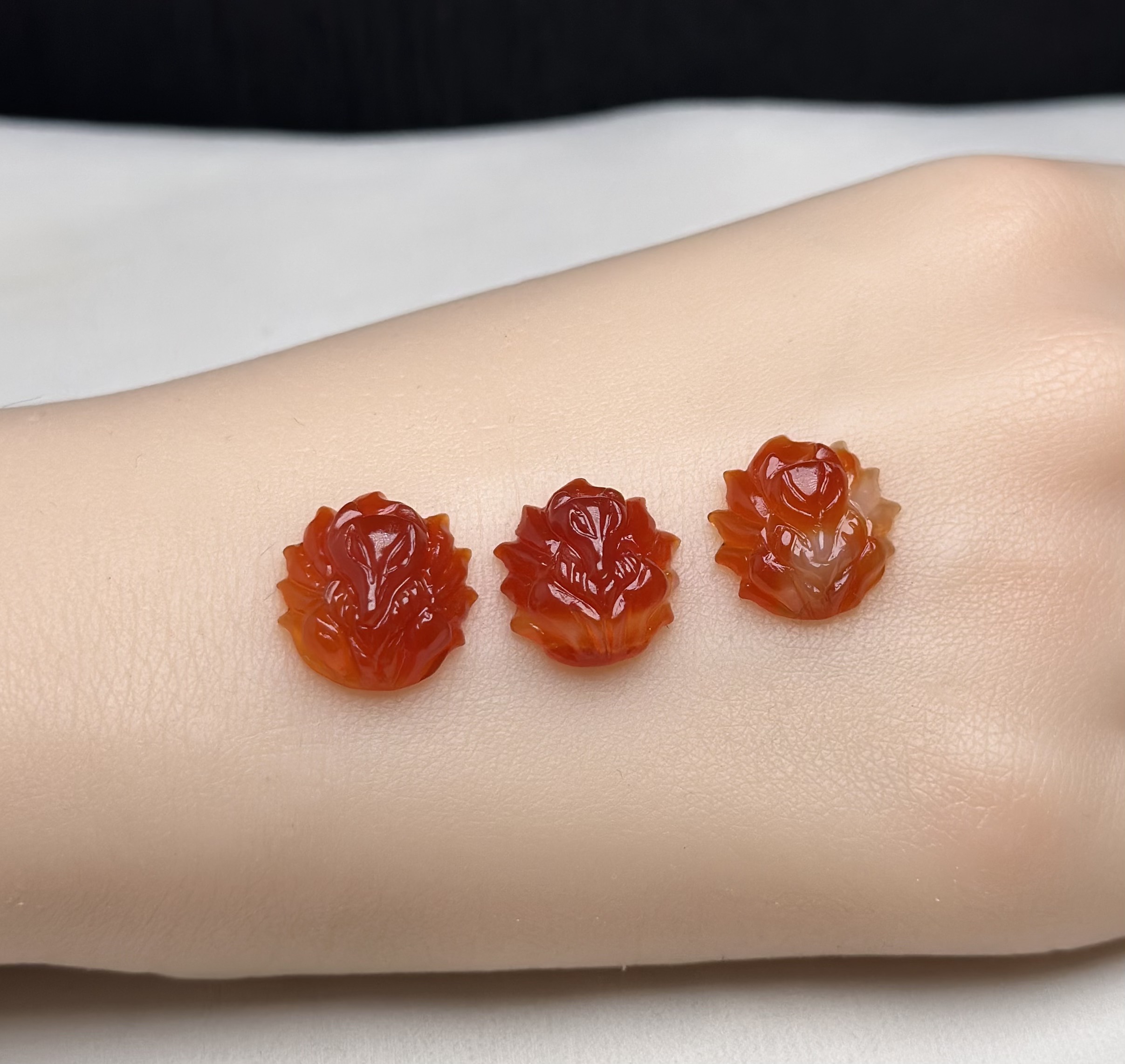 Mặt Hồ Ly Chúa Baby Mã Não