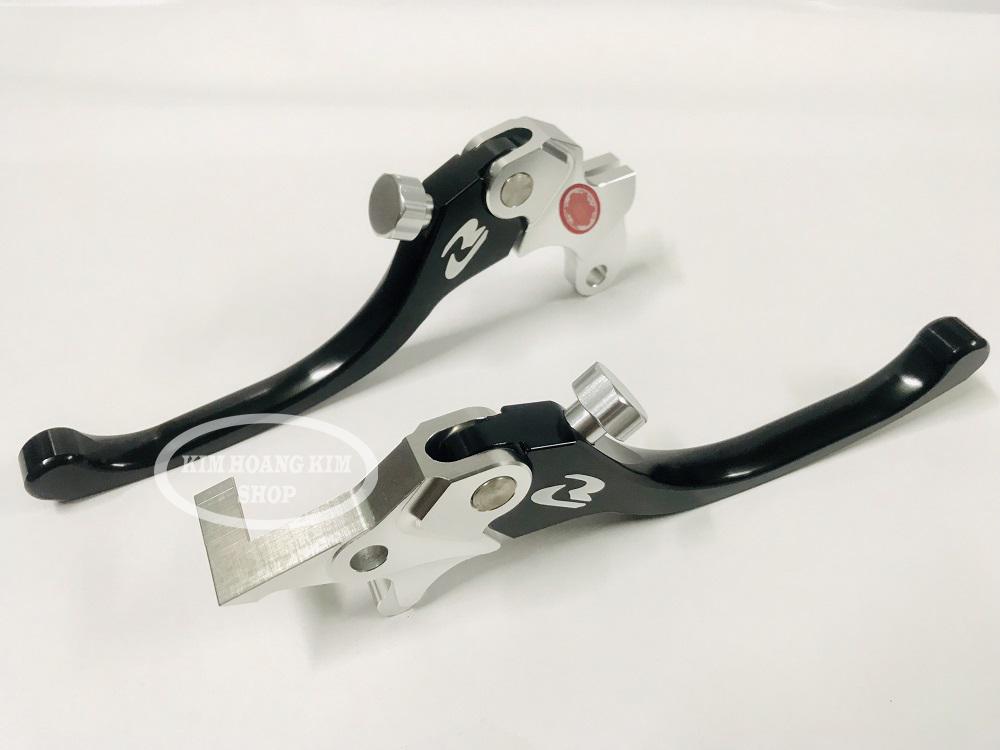 Tay thắng RCB S2 gắn Exciter 135 150 và Ex155vva (màu Đen)