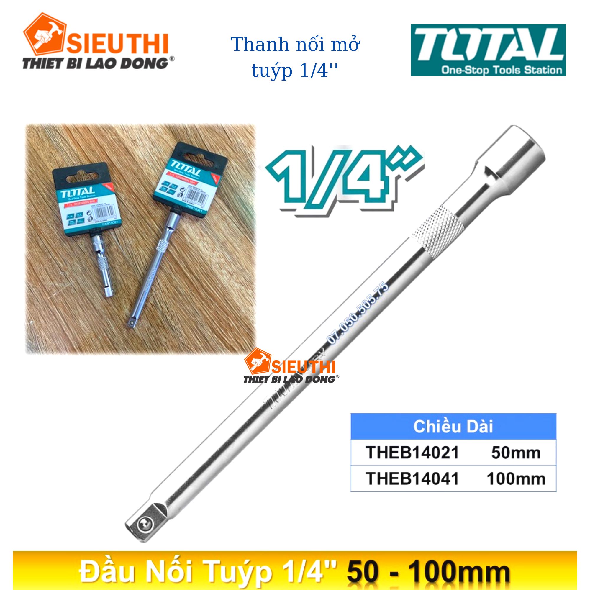 Thanh nối tuýp 1/4” TOTAL THEB14021/ THEB14041