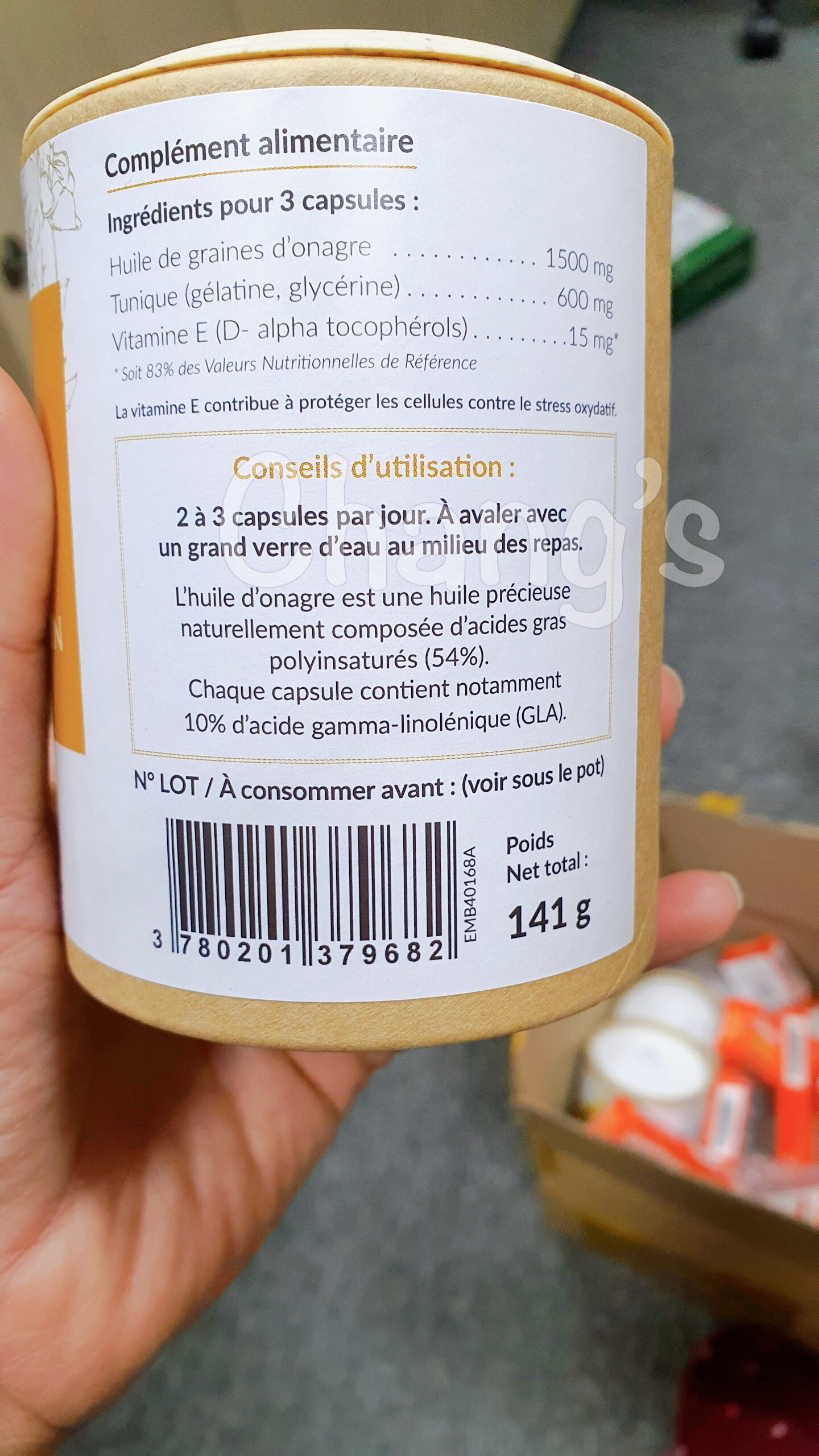 Dầu hoa anh thảo Santerra Pháp