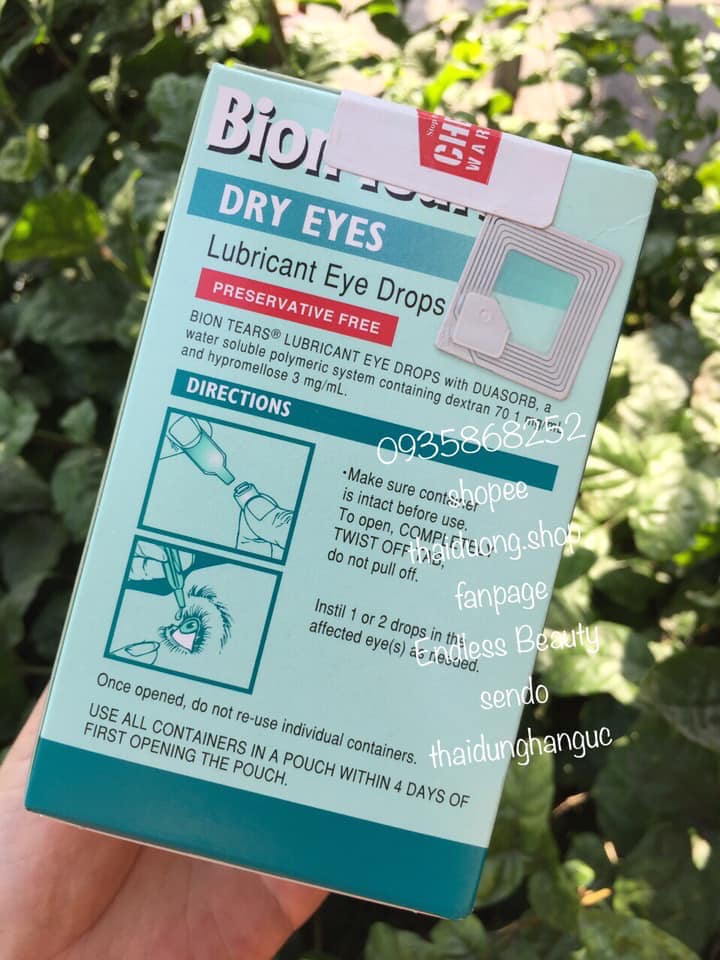 Bion Tears Eye Drop 0.4ml x 28 lọ