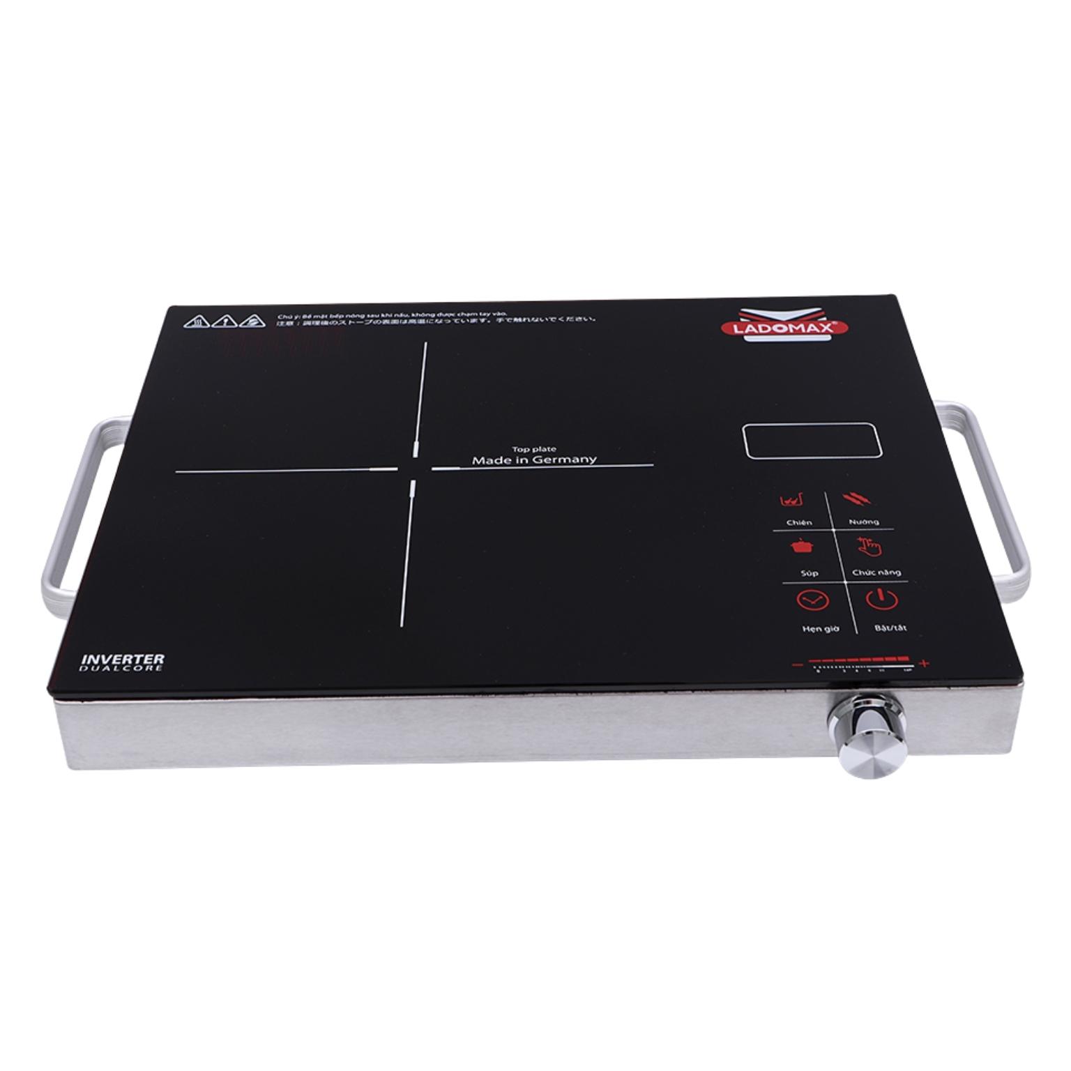Bếp hồng ngoại đơn Ladomax, bếp điện hồng ngoại Ladomax không kén nồi công suất 2200W HA-666