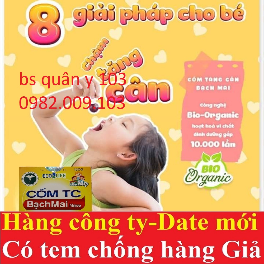 cốm tăng cân bạch mai TC NEW plus 120g