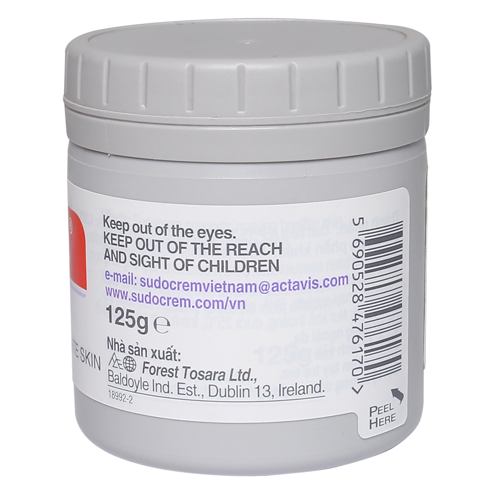 Kem Sudocrem trị hăm tã hiệu quả cho trẻ sơ sinh (Kem Sudo Anh)