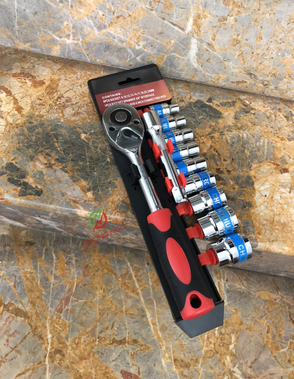Bộ khẩu 1/2 tự động 11 chi tiết cao cấp