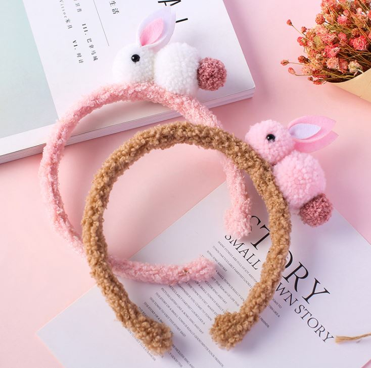 Băng Đô, Bờm Cài Tóc Mix Thỏ Con Cute