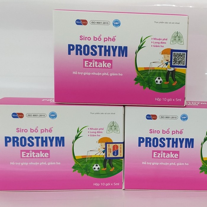 Siro Ho Prosthym – Hỗ trợ điều trị ho, khò khè, khó thở do cảm cúm, viêm họng