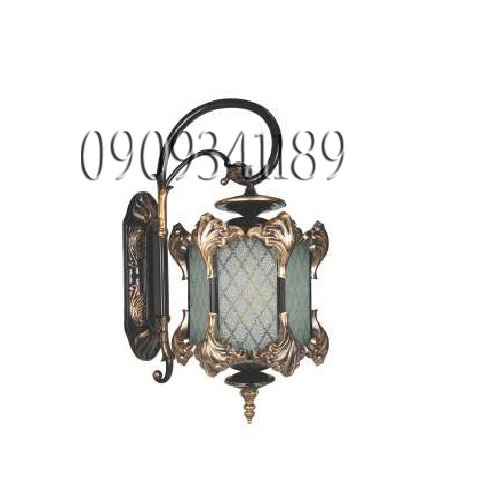 [HCM]ĐÈN VÁCH TƯỜNG NGOÀI TRỜI HABALI L240 H400 Tặng kèm bóng LED
