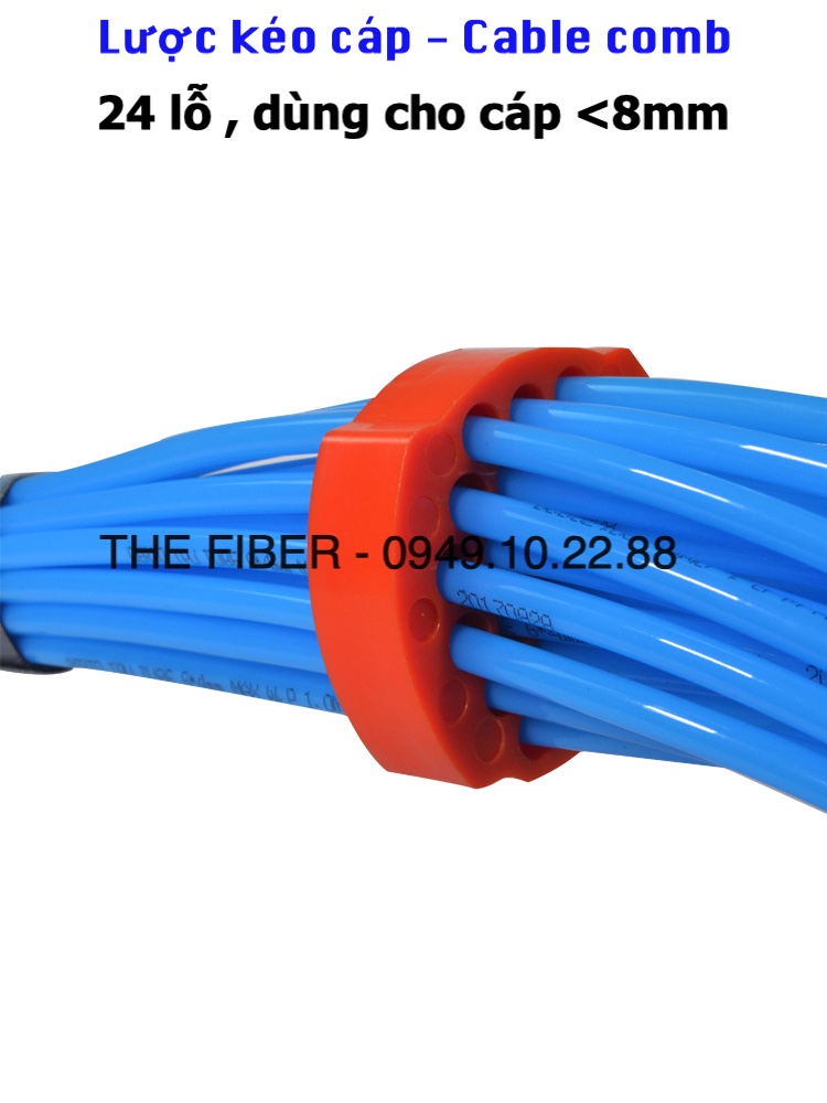 Lược kéo cáp mạng 24/48 lỗ - bó gọn cáp