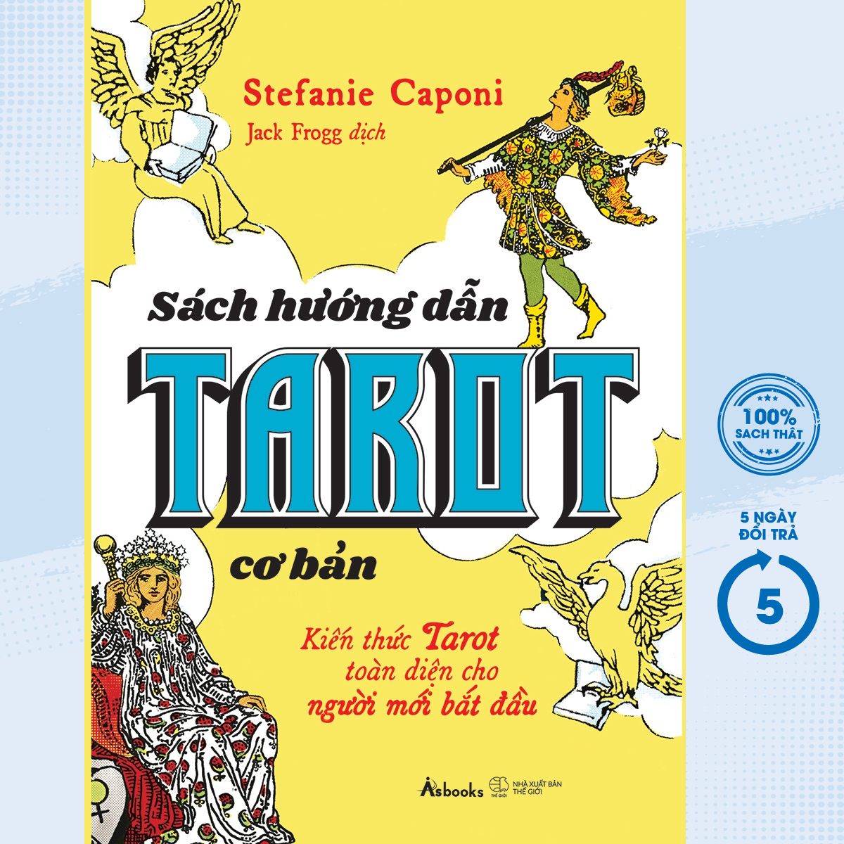 Sách Hướng Dẫn Tarot Cơ Bản - Kiến Thức Tarot Toàn Diện Cho Người Mới Bắt Đầu - Tặng Kèm Bộ The Rider Tarot Deck Pocket Size (AZ) - Newshop