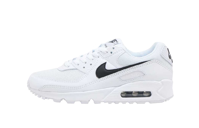 Giày thể thao sneaker Air max 90 White Black - Air max 3