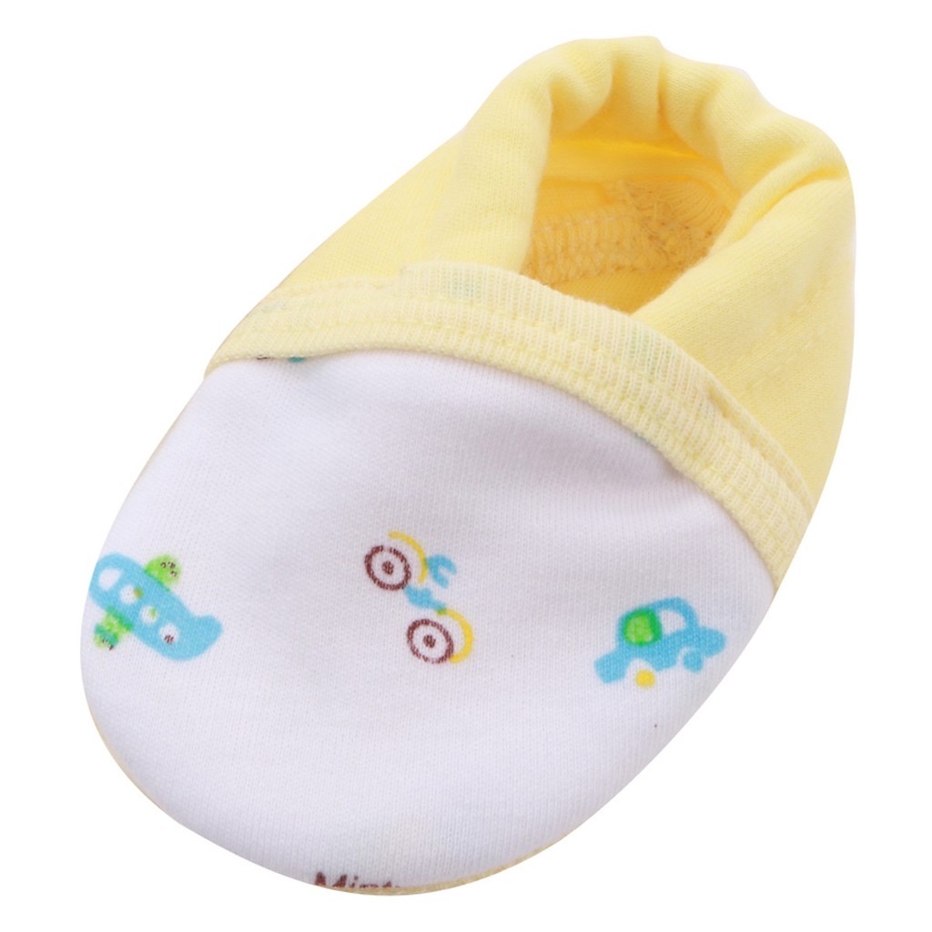 Combo 2 đôi giày vải Mintuu cho bé 1-3 tháng tuổi