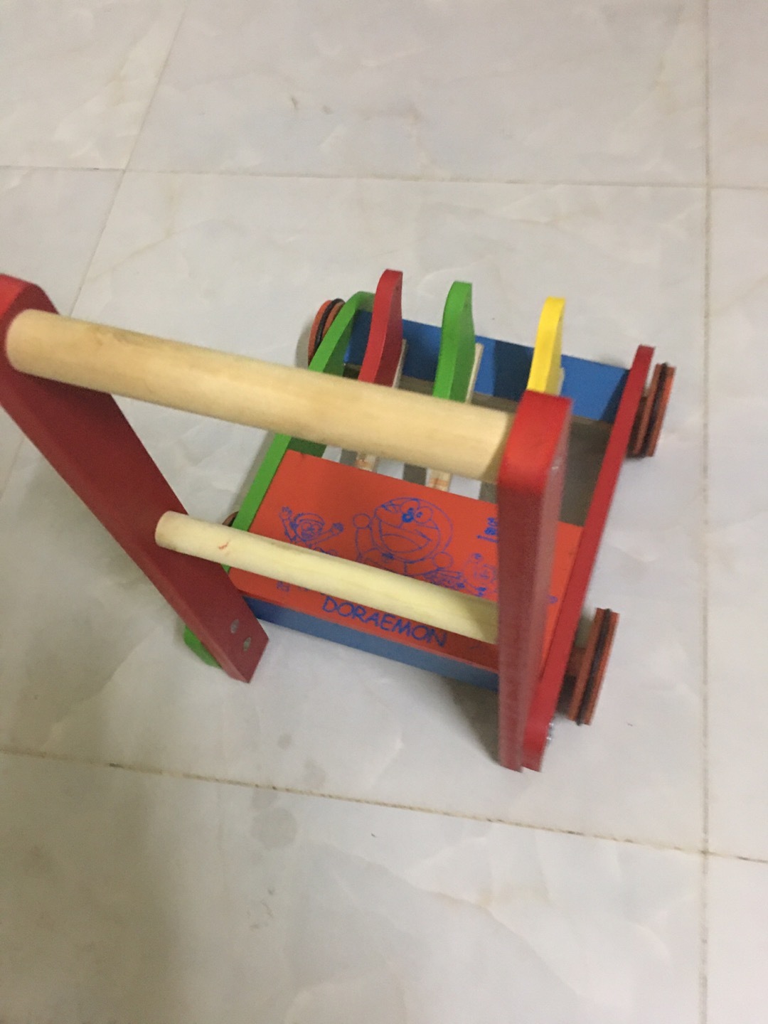 Xe Tập Đi, Xe Con Gà Bằng Gỗ Cho Bé ( Siêu Đẹp )