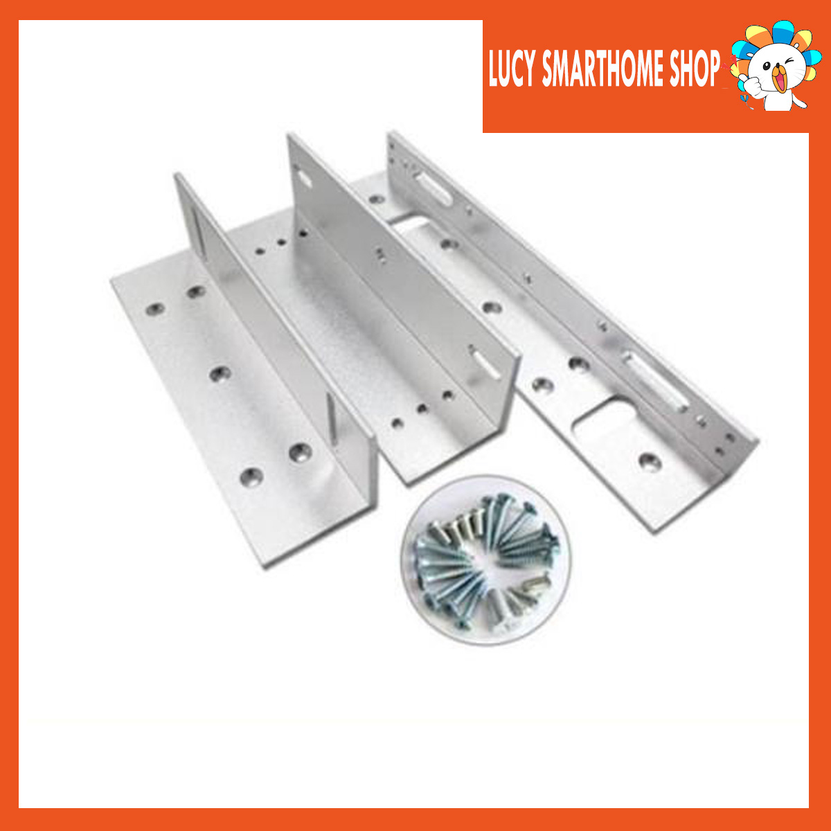 Bộ gá zl cho khóa từ loại 280kg