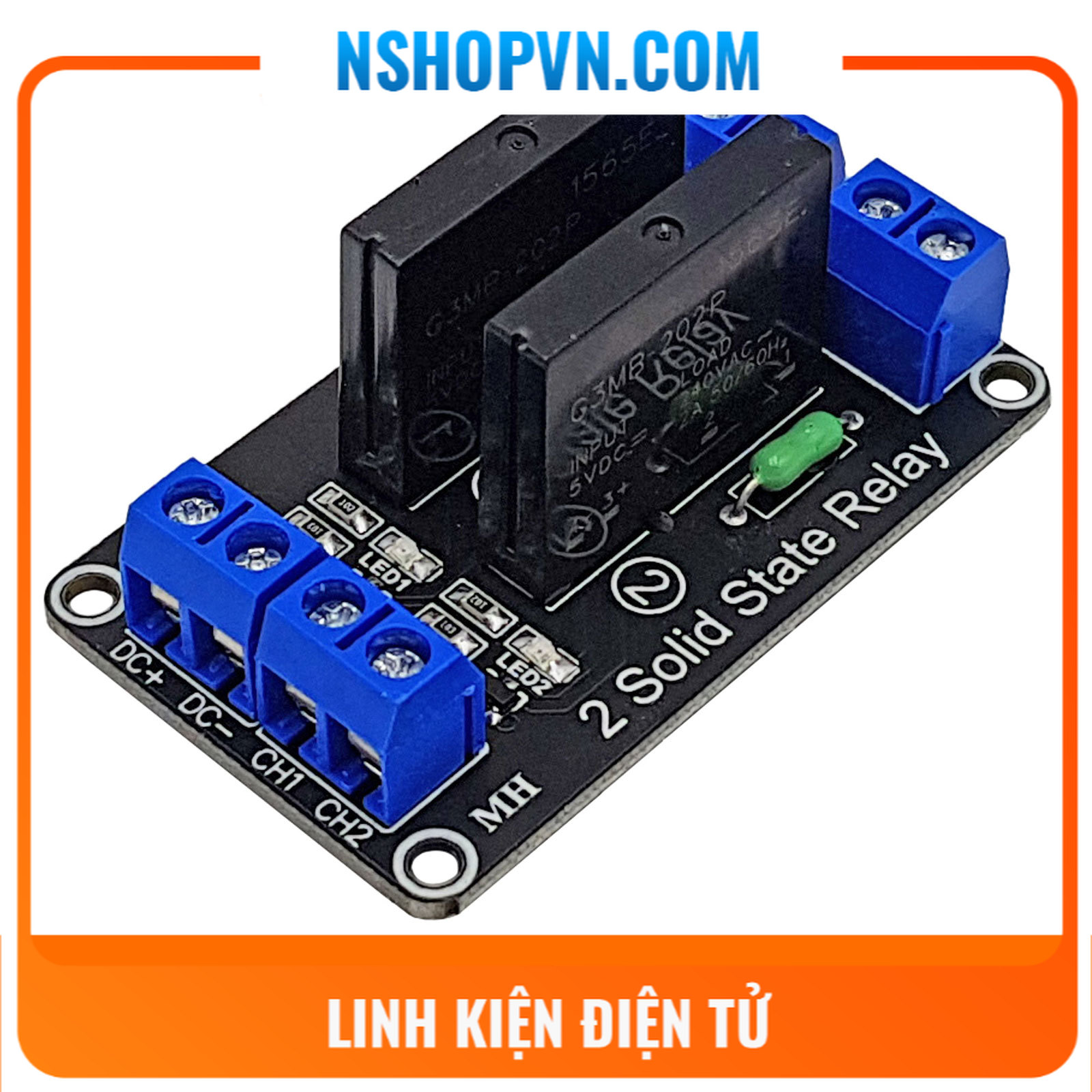 Module 2 relay rắn ssr