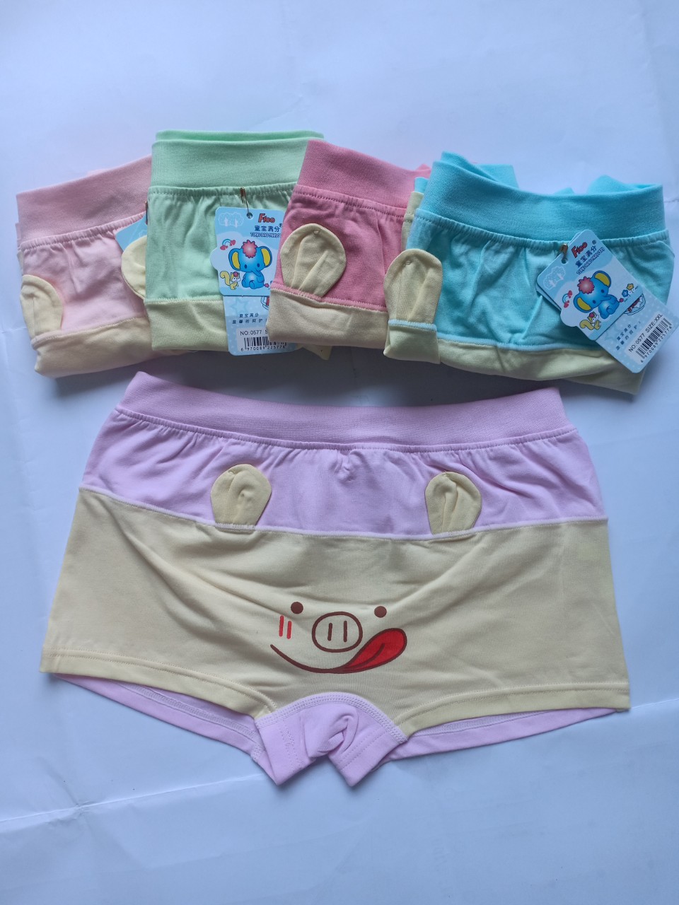 [HCM]Sét 5 quần chip mẫu đùi cho bé 10kg đến 45kg lọai tốt giá 175k/5 cái