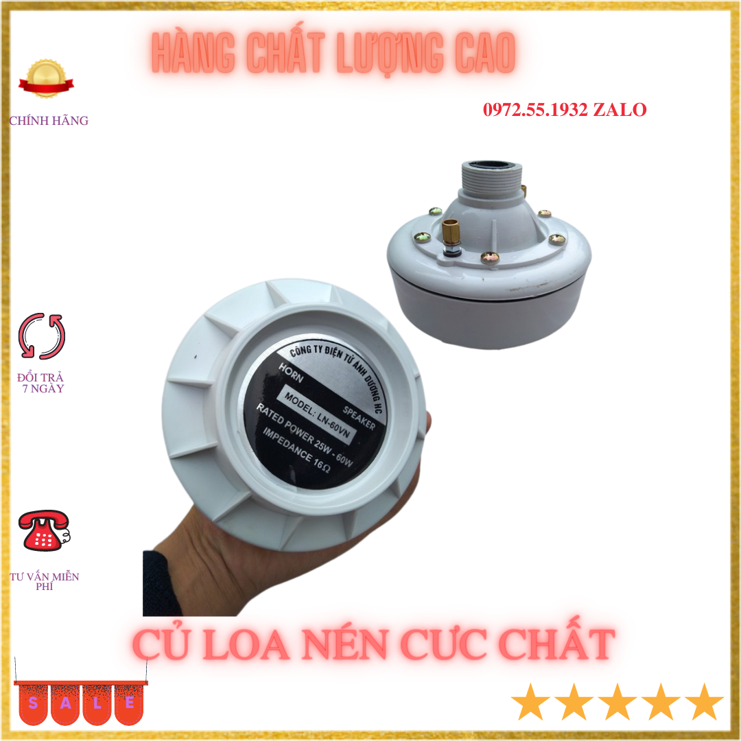 Củ loa nén 60w thay thế loa phóng thanh - củ loa phóng thanh 60w tiếng vọng xa-