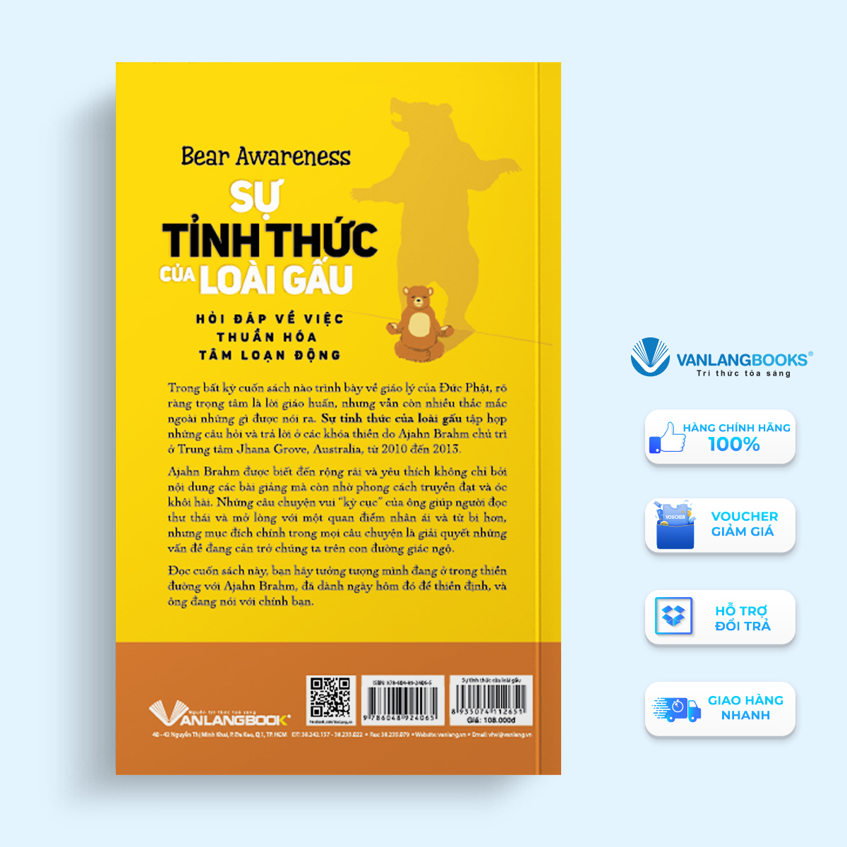 Sách - Sự Tỉnh Thức Của Loài Gấu-Vanlangbooks