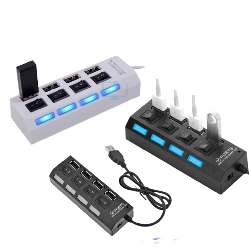 Hub Chia 4 Cổng Usb Có Công Tắc