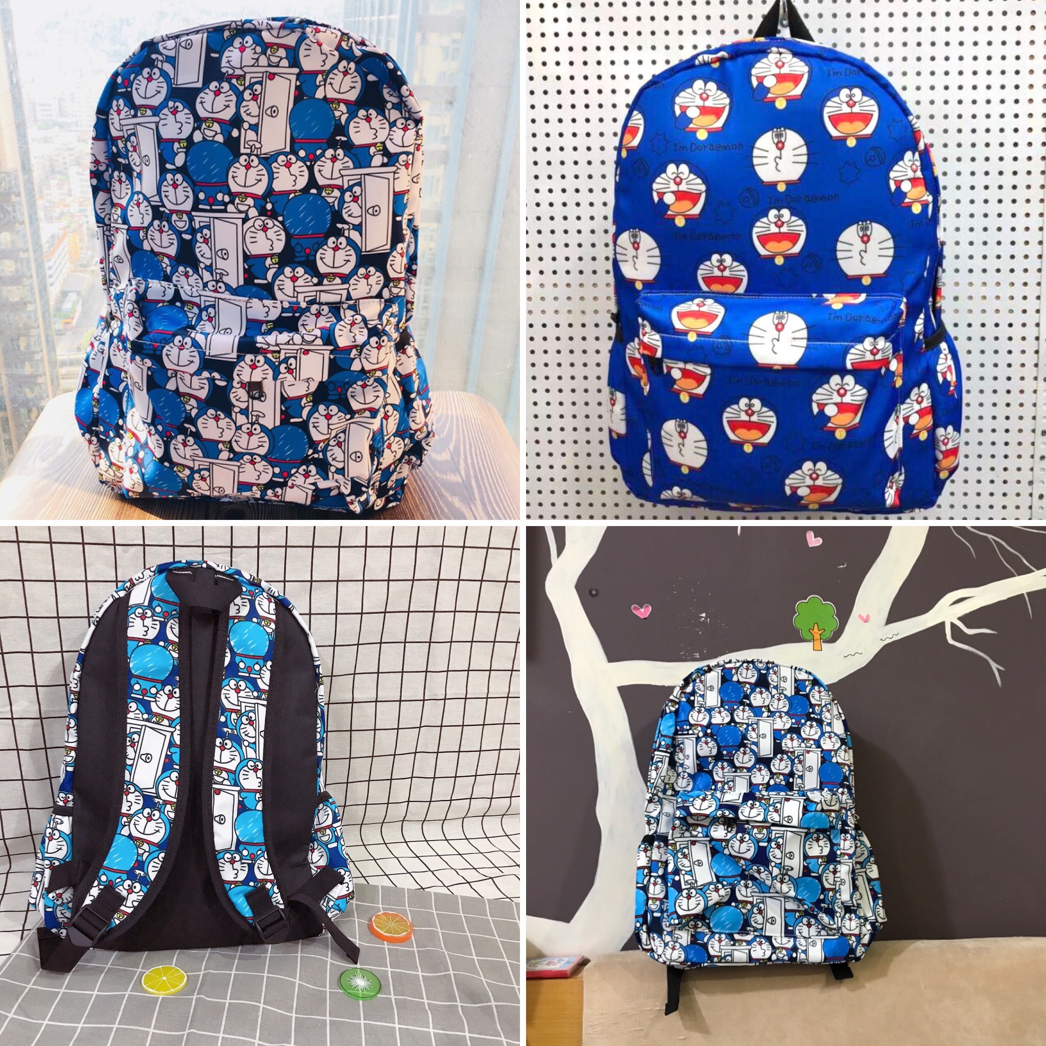 Balo Vải Dù Doremon Doraemon