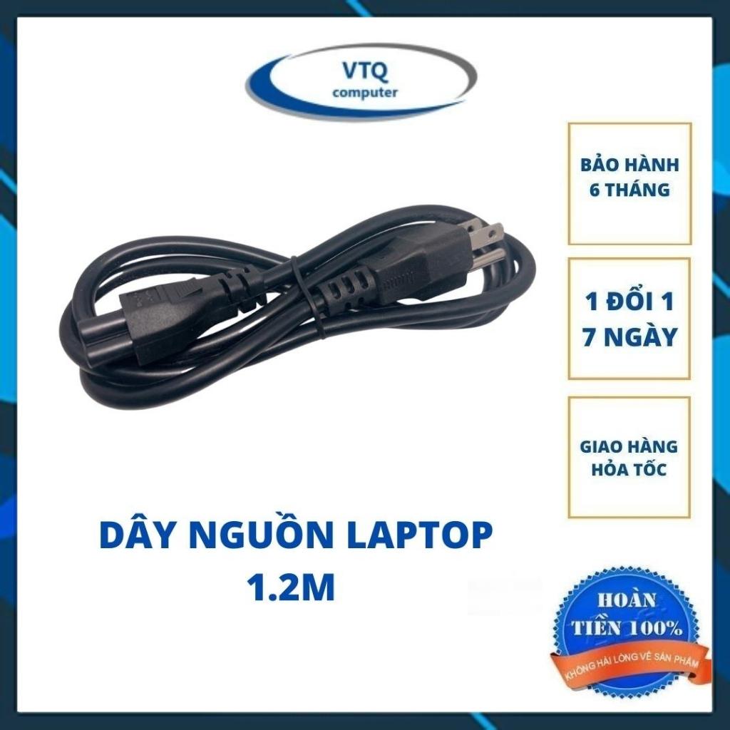 Dây nguồn 3 Chấu, dây nguồn laptop lõi đồng dài 1.2m